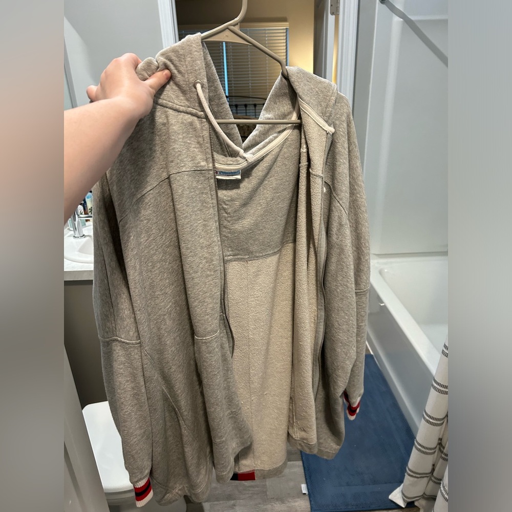 Oversized champion zip up